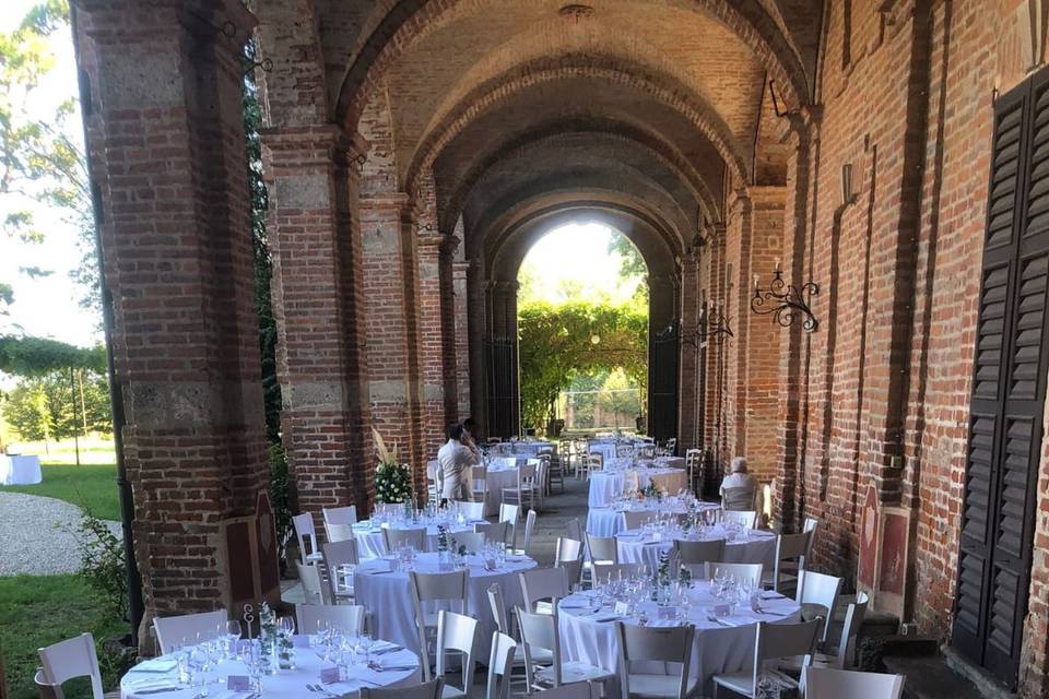 Allestimento cena di matrimoni