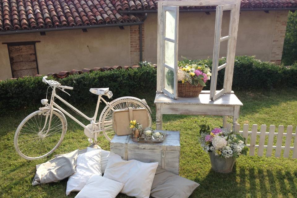 Allestimenti shabby chic