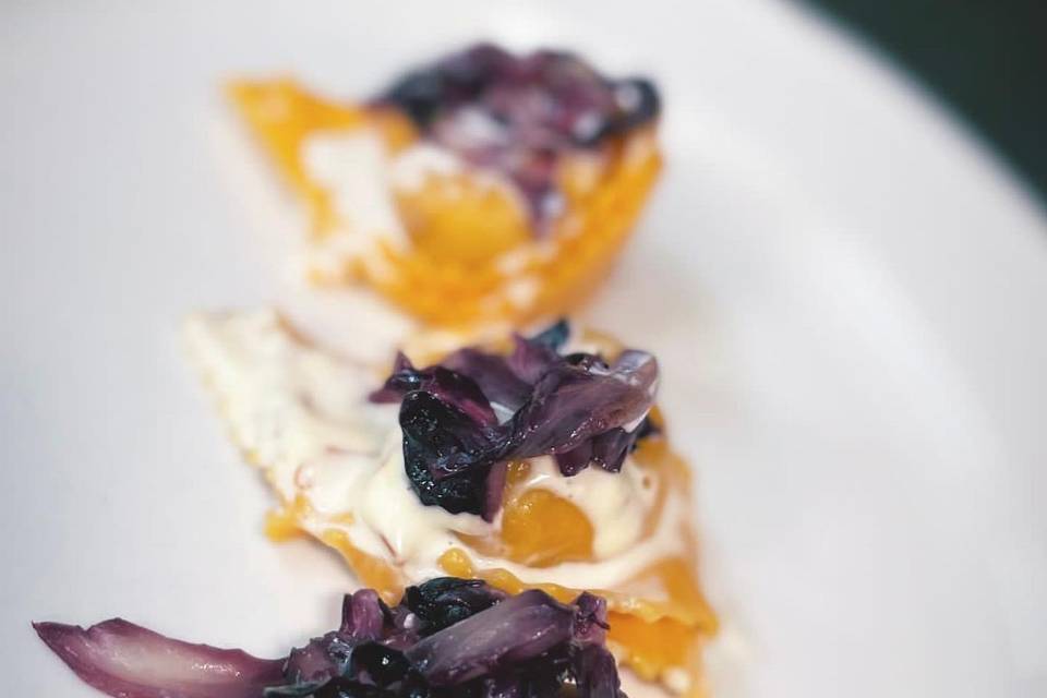 Ravioli al radicchio