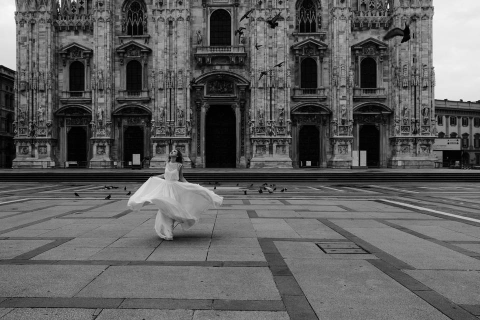 Sposa al Duomo