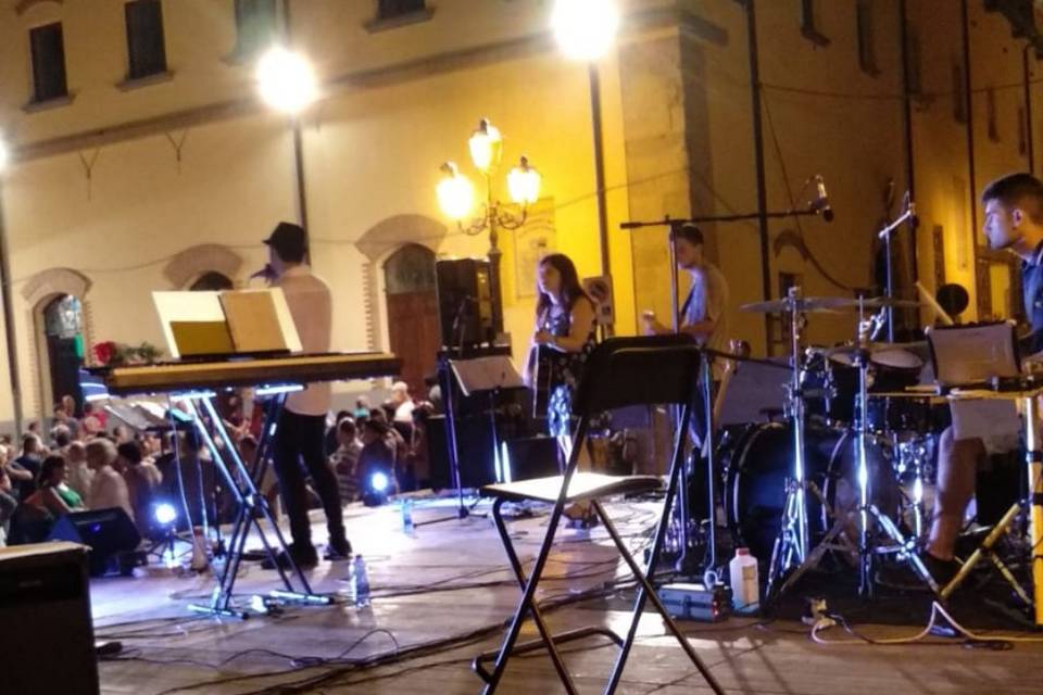 Live Band in piazza