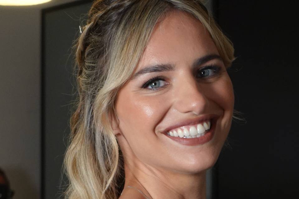 Make-up sposa luminoso