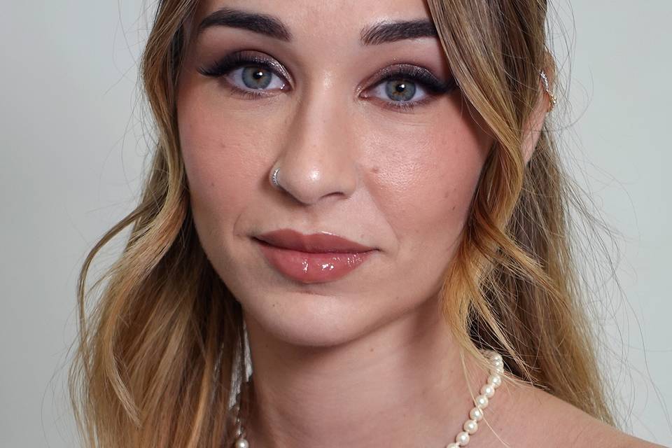 Trucco sposa glam