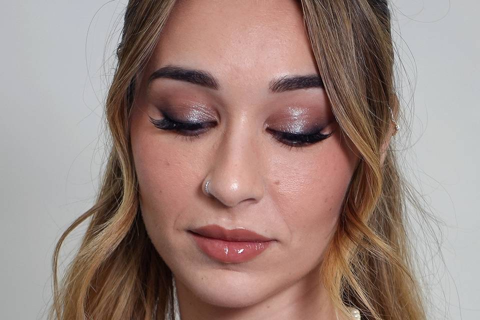 Trucco sposa toni rosati