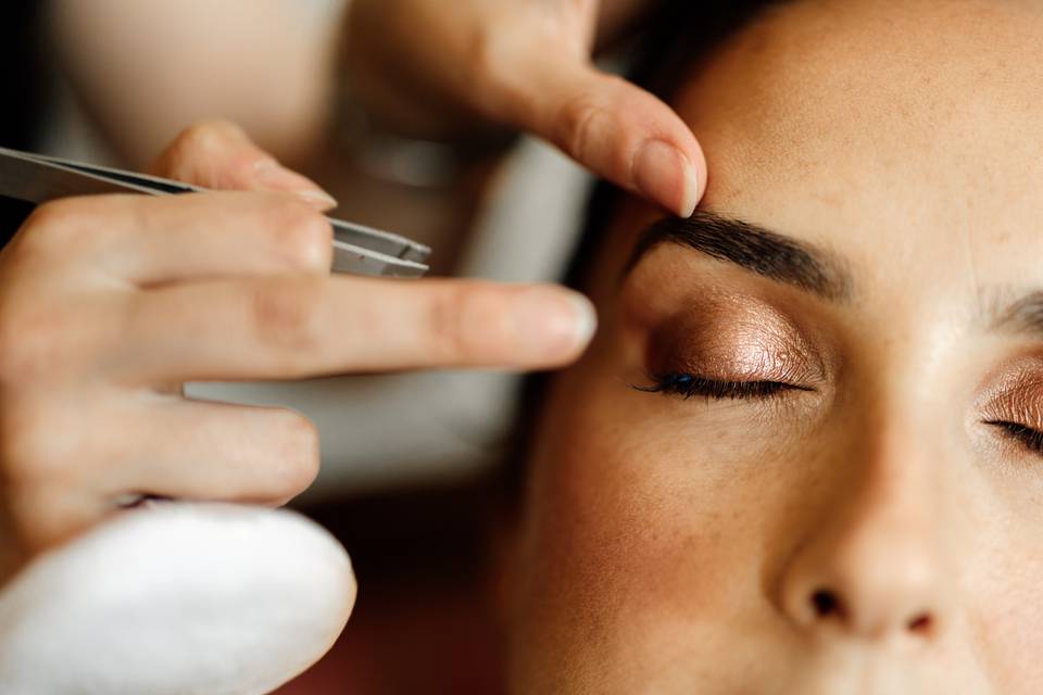 Trucco sposa dettaglio