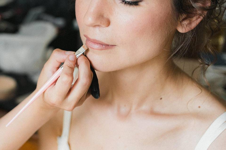 Make-up sposa dettaglio