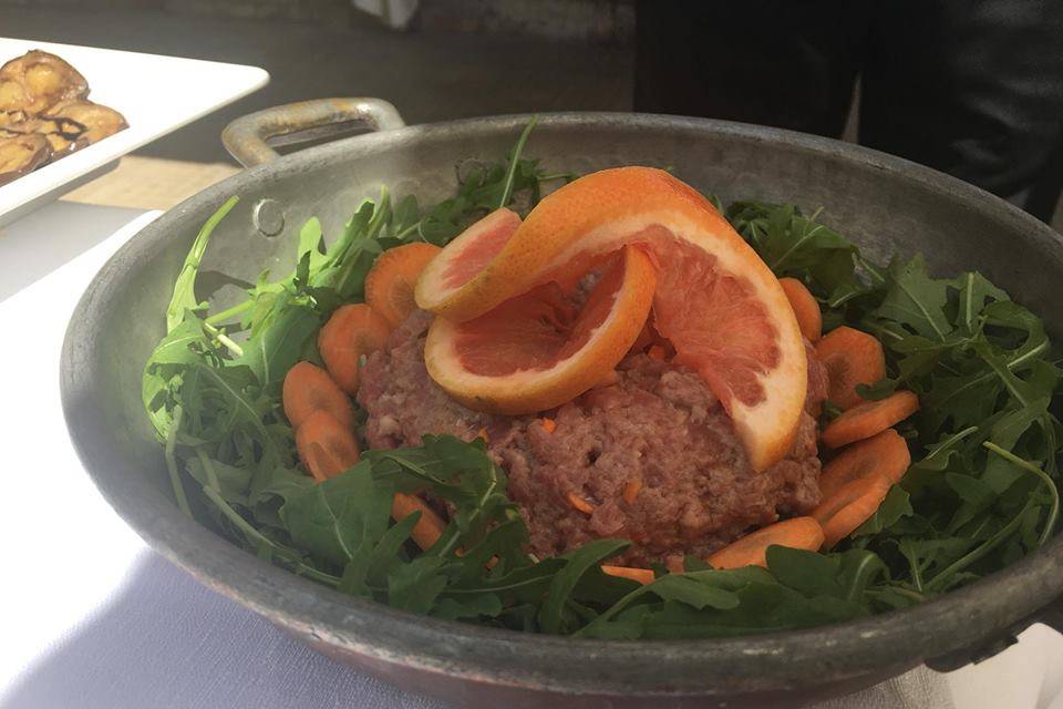 Tartare all'arancio