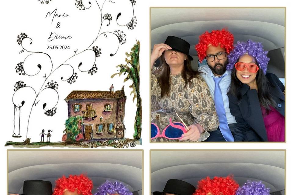 Photo Booth Matrimonio Bergamo