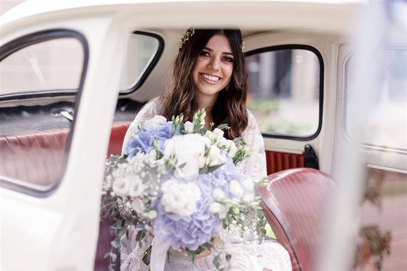 Sposa con Fiat 500