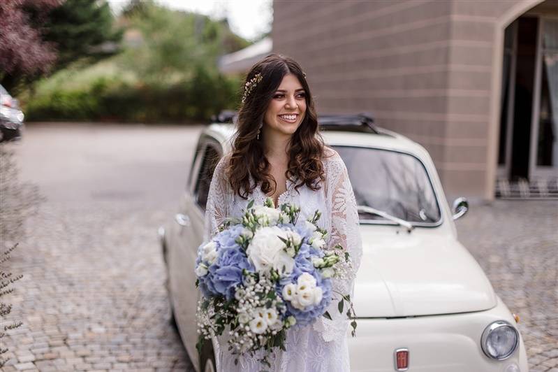 Sposa con Fiat 500