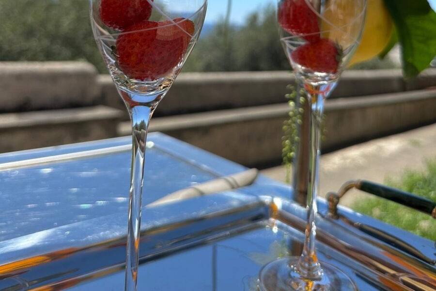 Calici eleganti matrimonio