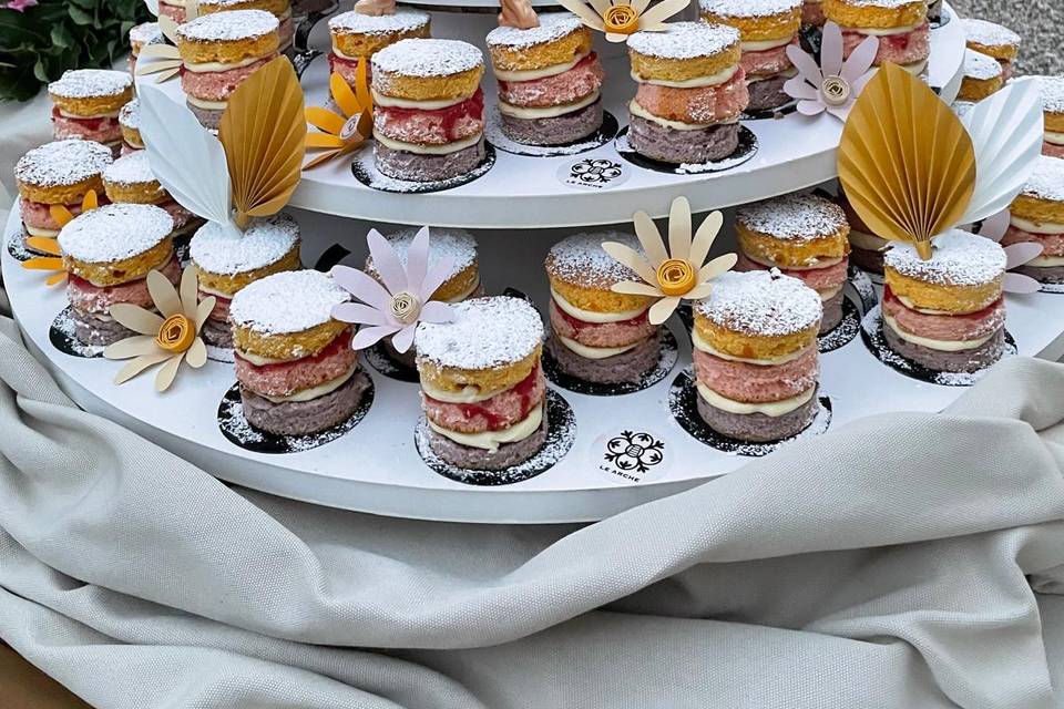 Monoporzioni tre frutti