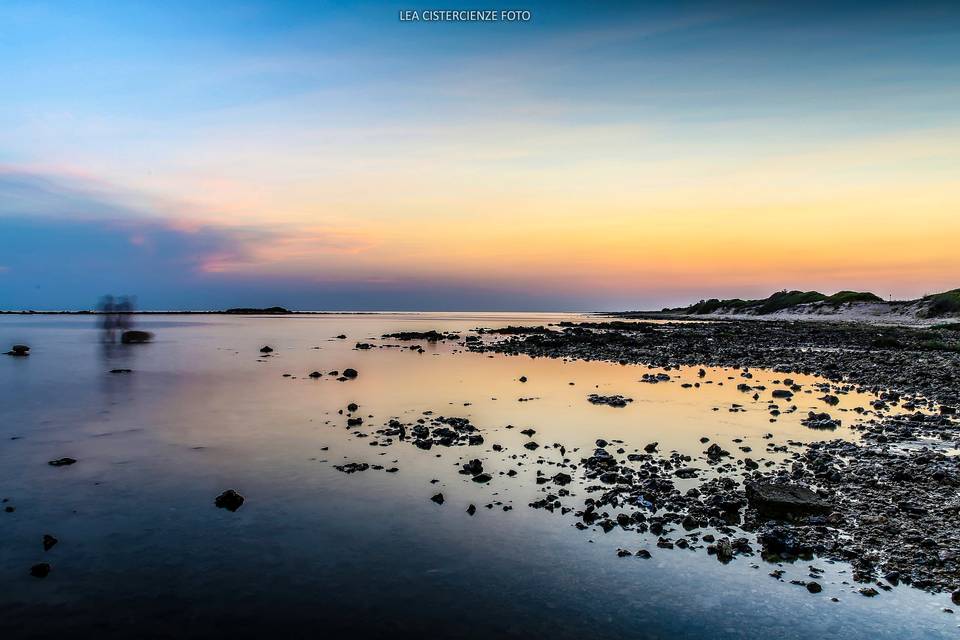 Un tramonto in Puglia