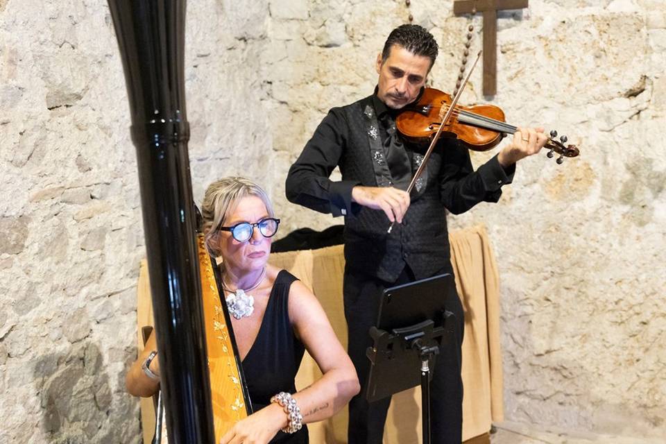 Violino e Arpa Rito Religioso