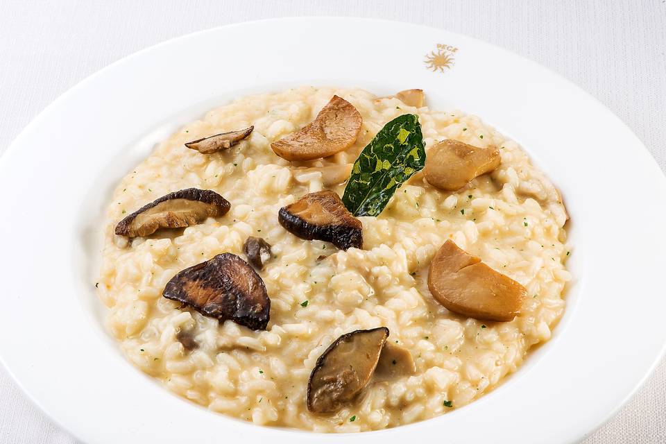 Risotto ai funghi porchini