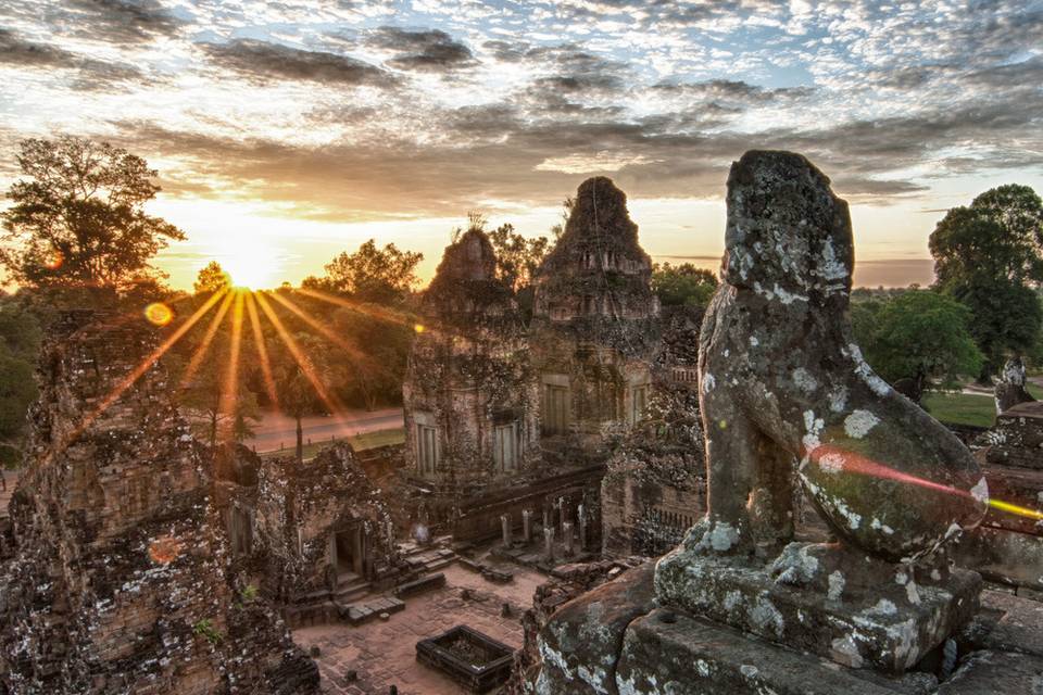 I leoni di Angkor ...