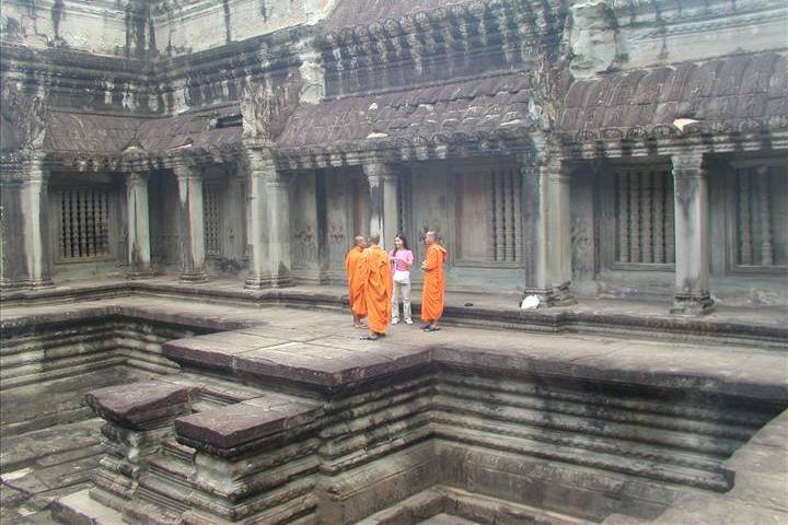 Nei Templi di Angkor Wat