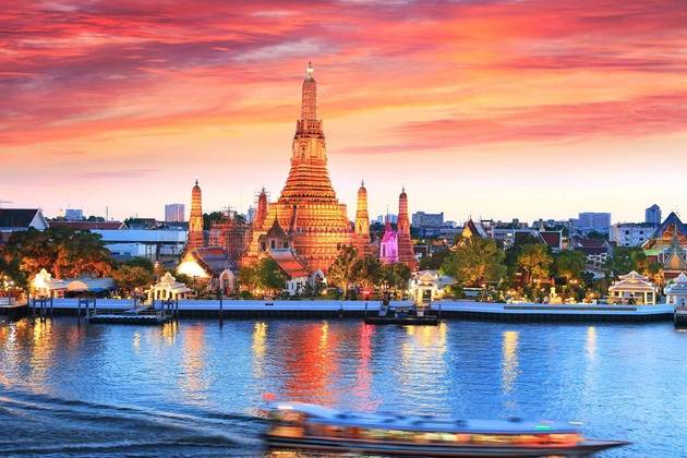 Scorci sulla città, Wat Arun