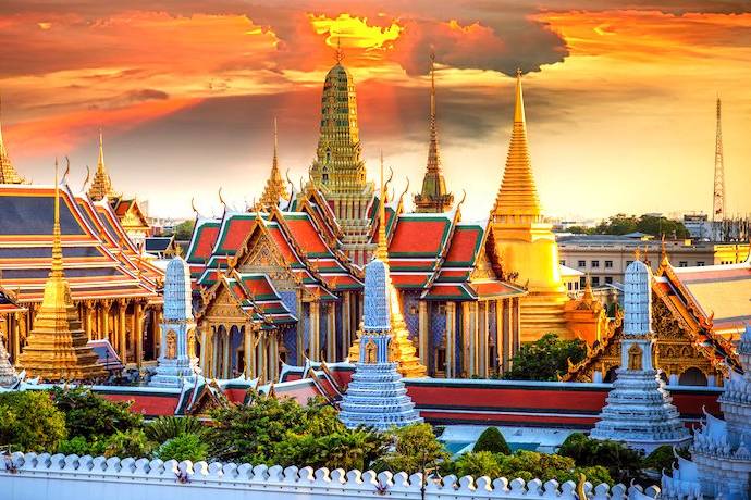 Il palazzo Reale di Bangkok