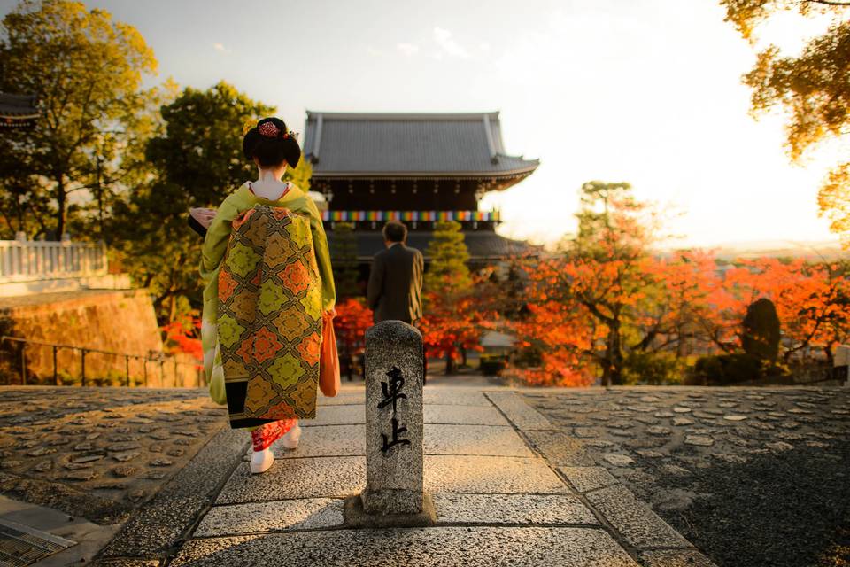 Per le vie di Kyoto