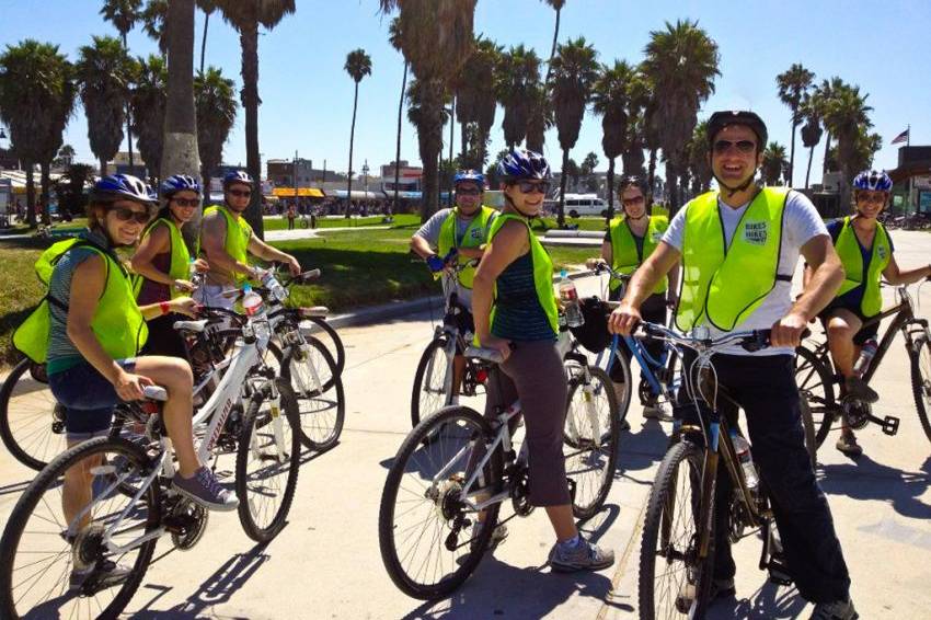 In bici a Los Angeles si può