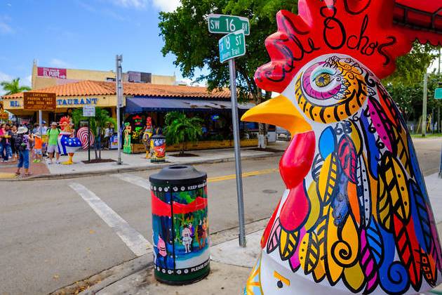 La zona cubana di Miami ...