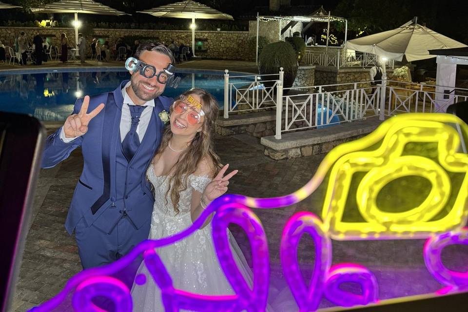 In posa