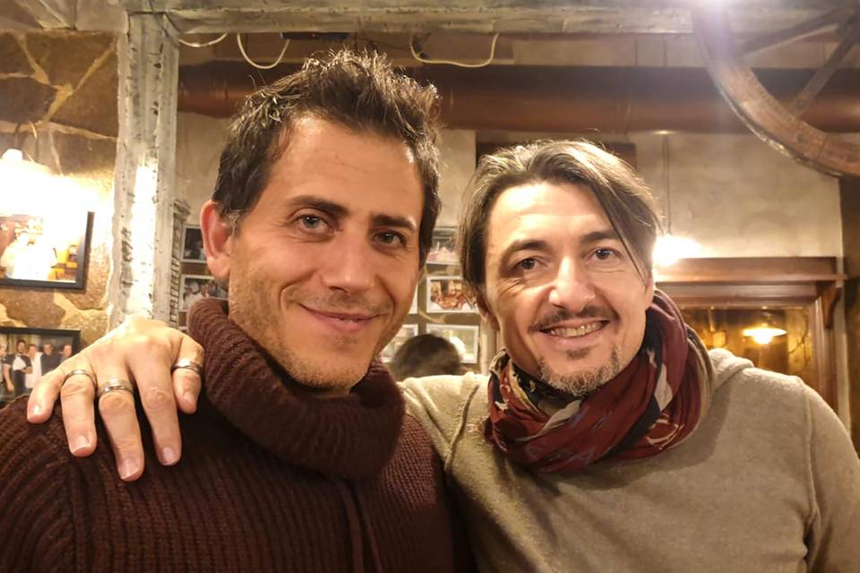 Con Marco Capretti