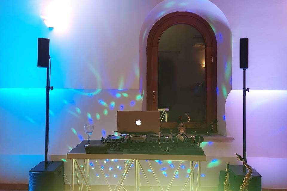 Il mio impianto audio e luci