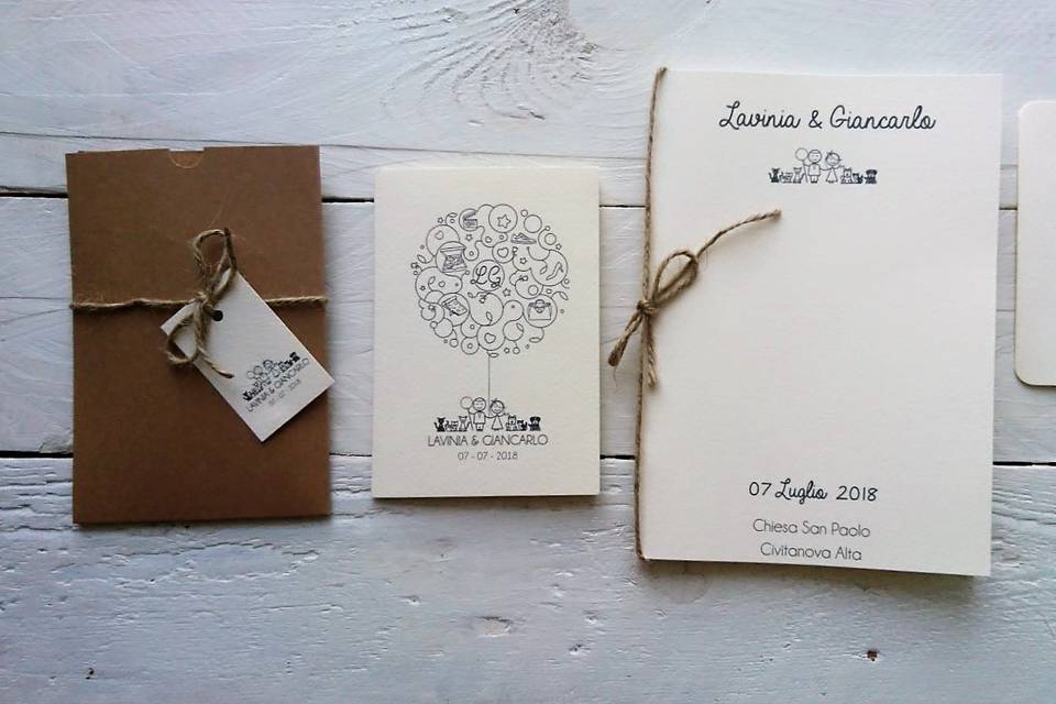 Wedding stationery