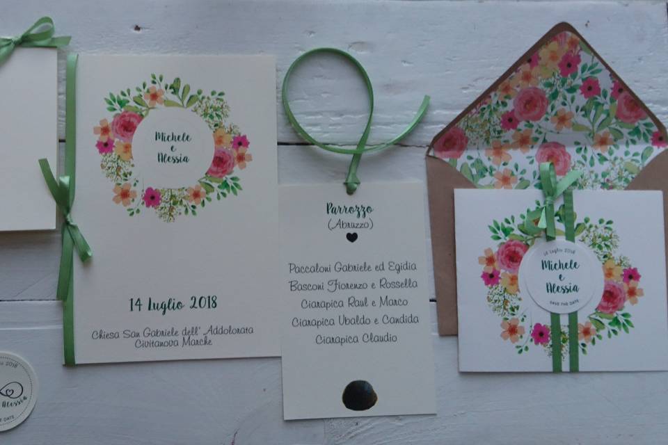 Wedding stationery