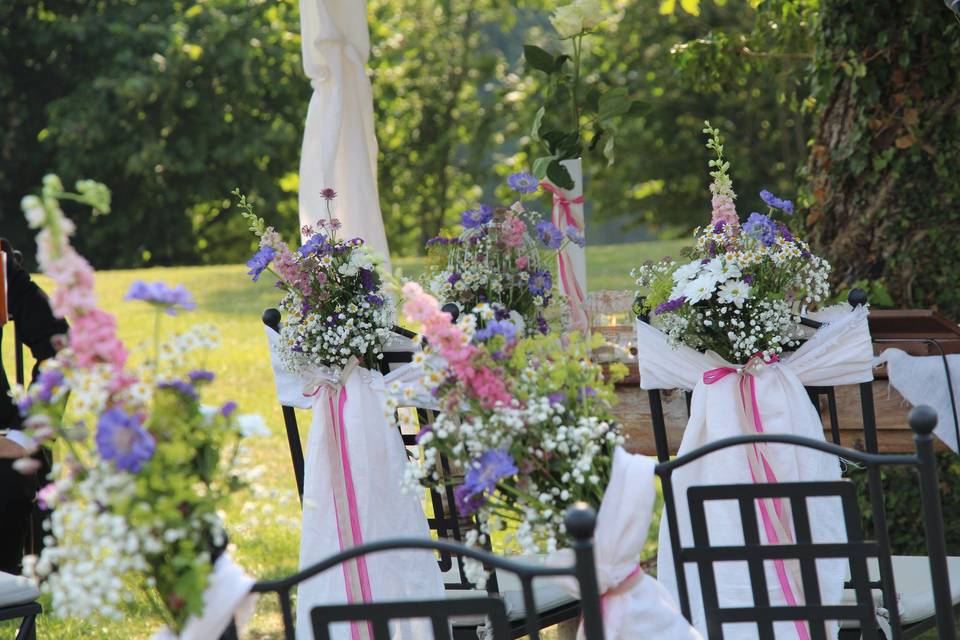 Matrimonio nel parco