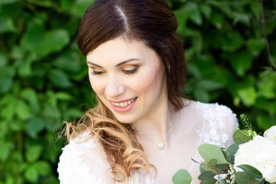 Trucco sposa toni naturali