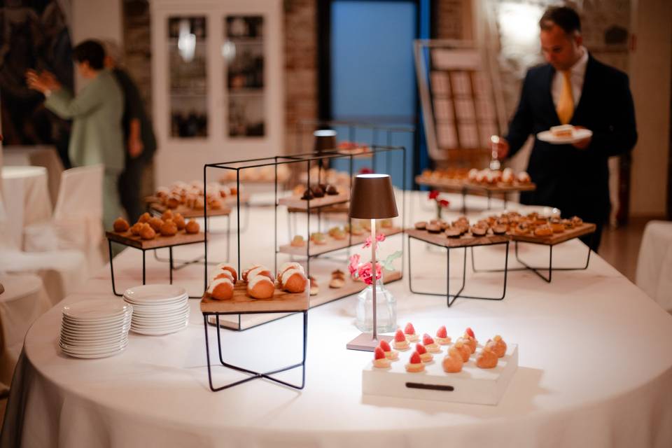 Buffet dolci interni