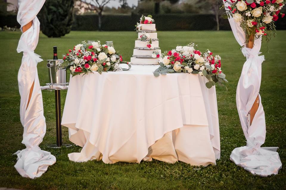 Foto torta nuziale