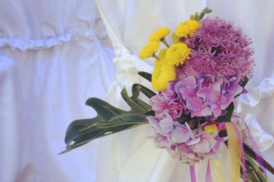 Violet & Yellow Wedding