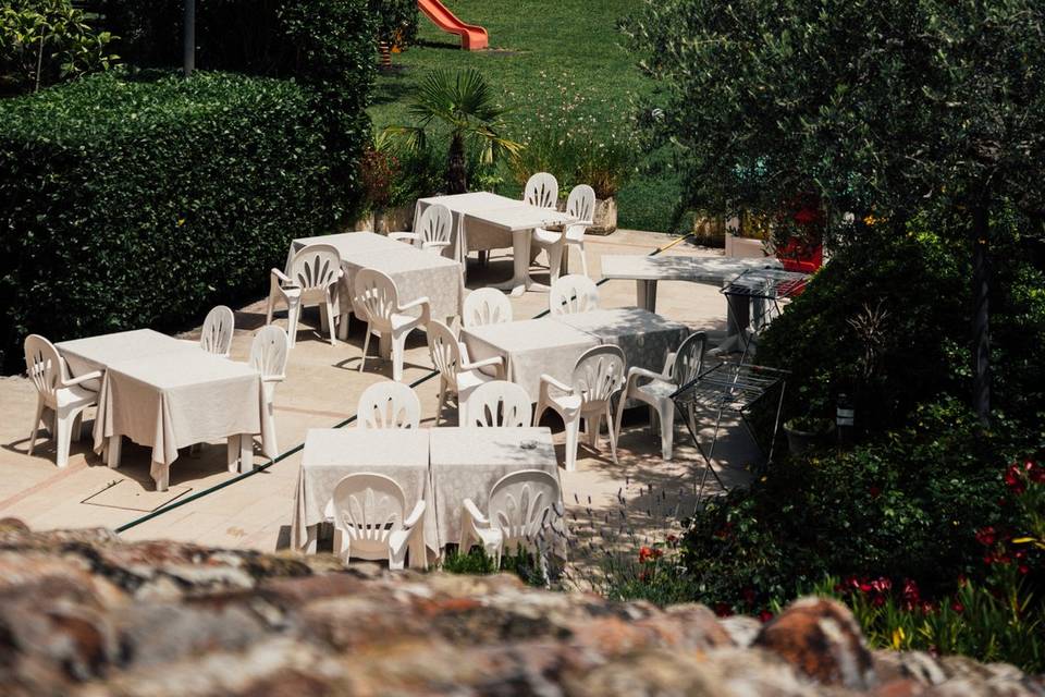 Terrazza sul giardino