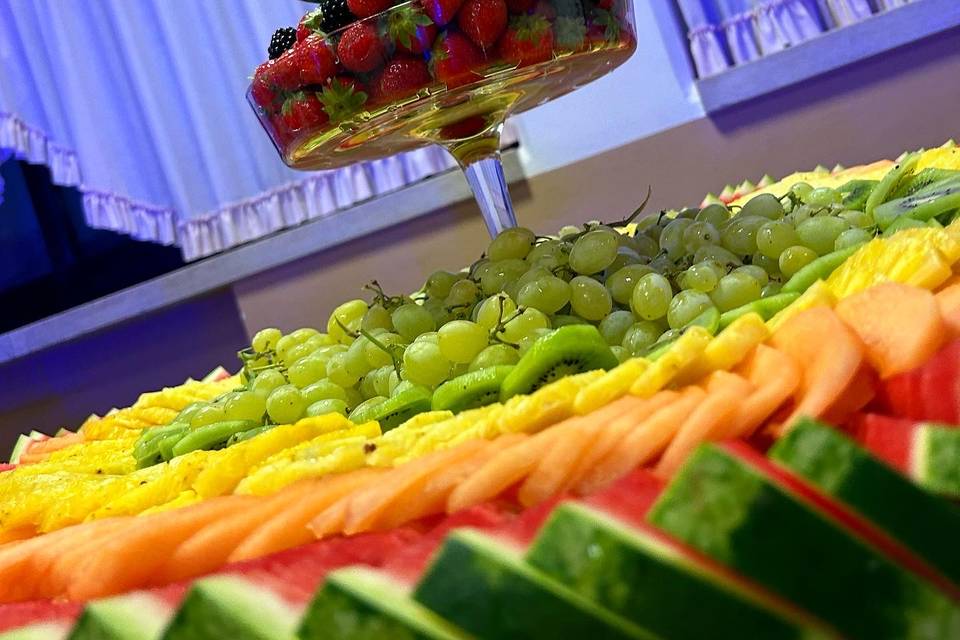 Portata reale di frutta