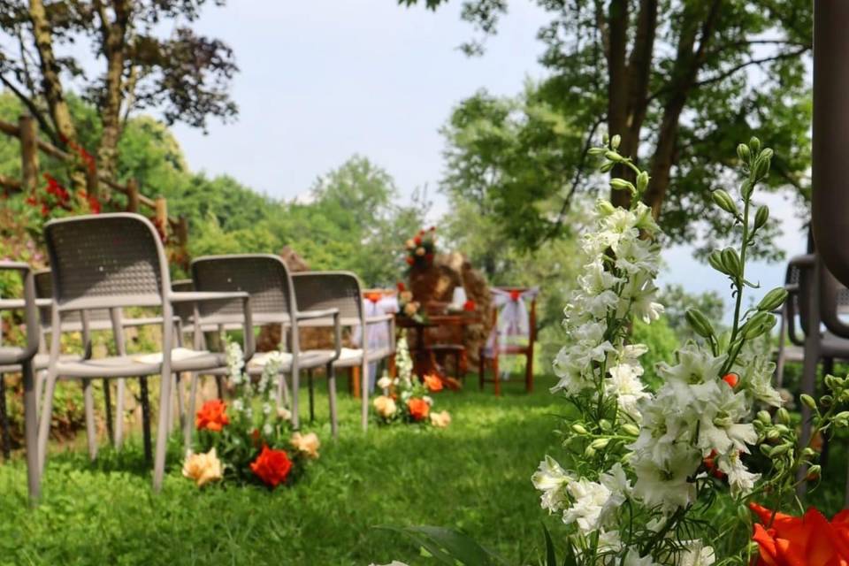 Cerimonia nel parco