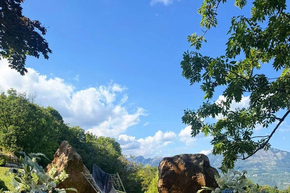 Cerimonia nel parco