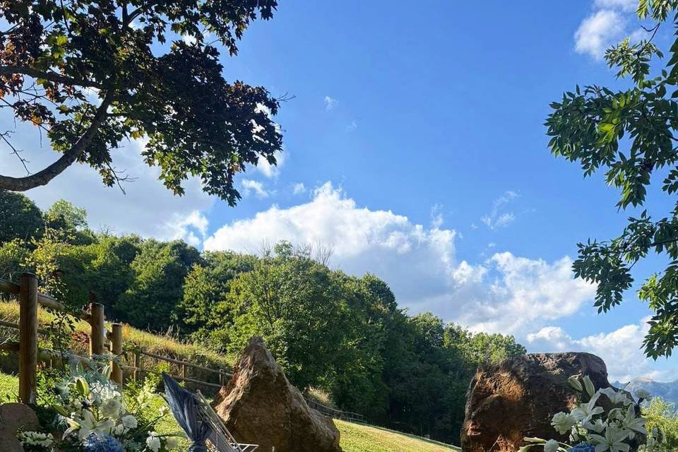 Cerimonia nel parco