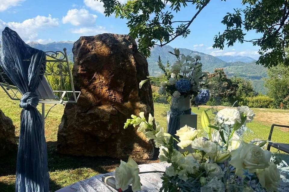 Cerimonia nel parco