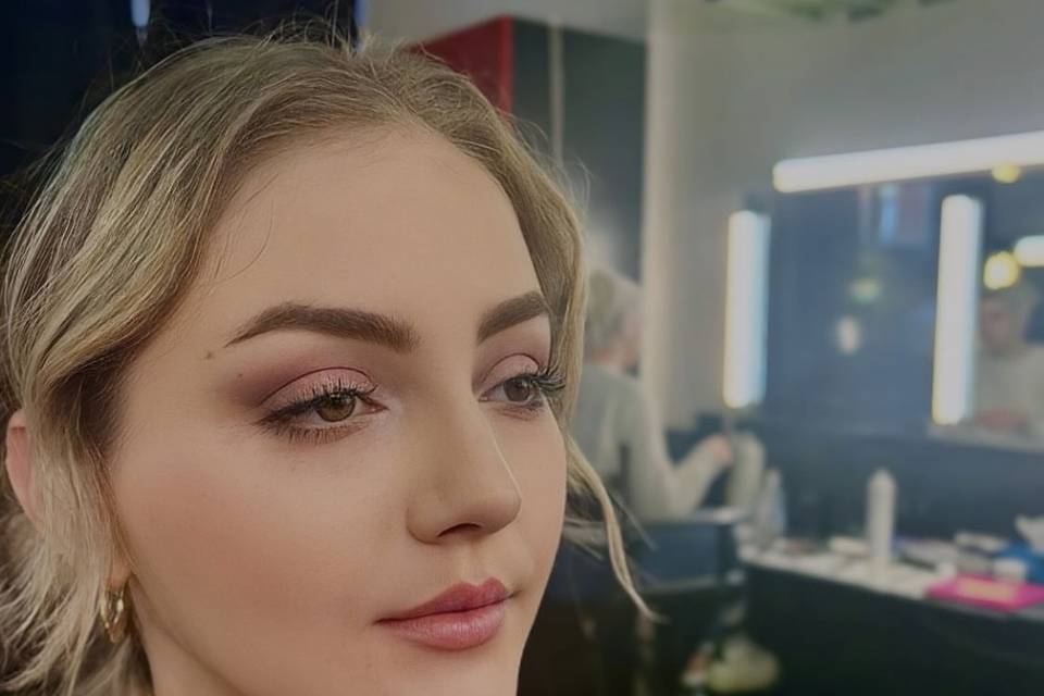 Trucco bright rosato