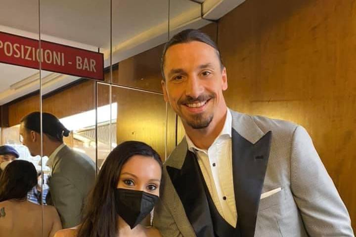 Con Ibra al festival di Sanremo