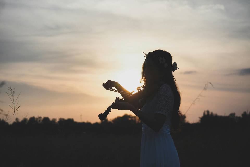 Violinista Sara  Vitar