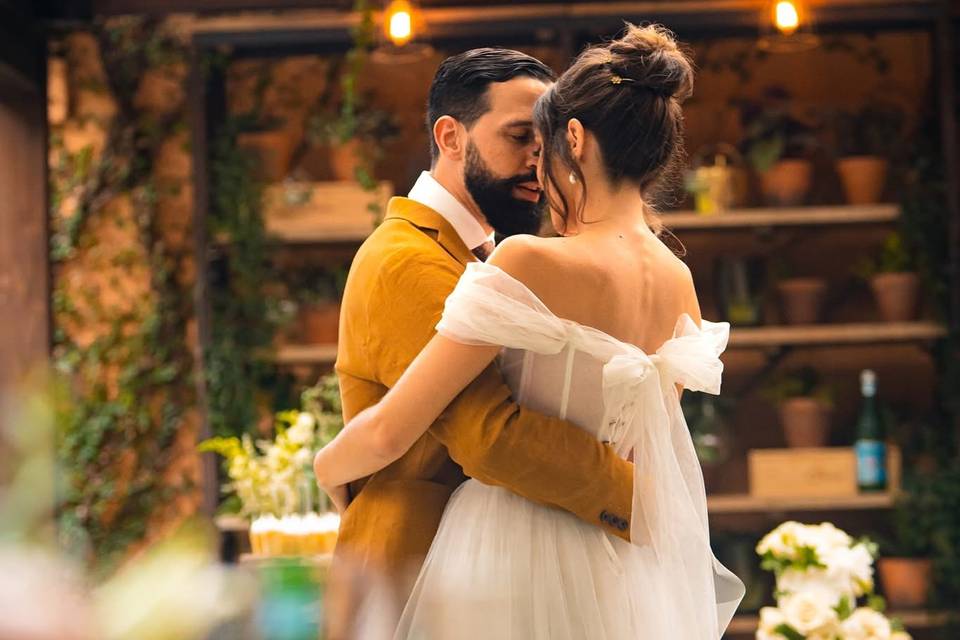Abito romantico e valorizzante