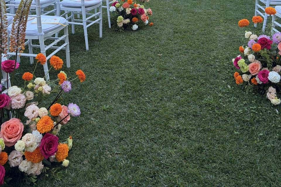 Allestimento cerimonia