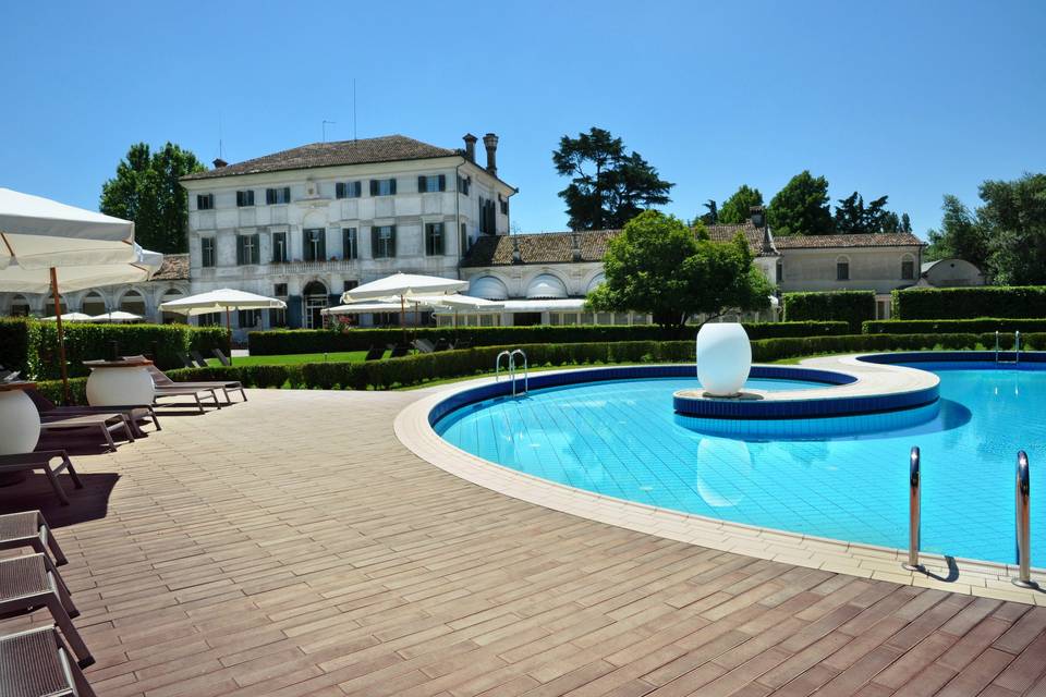 Veduta aerea villa