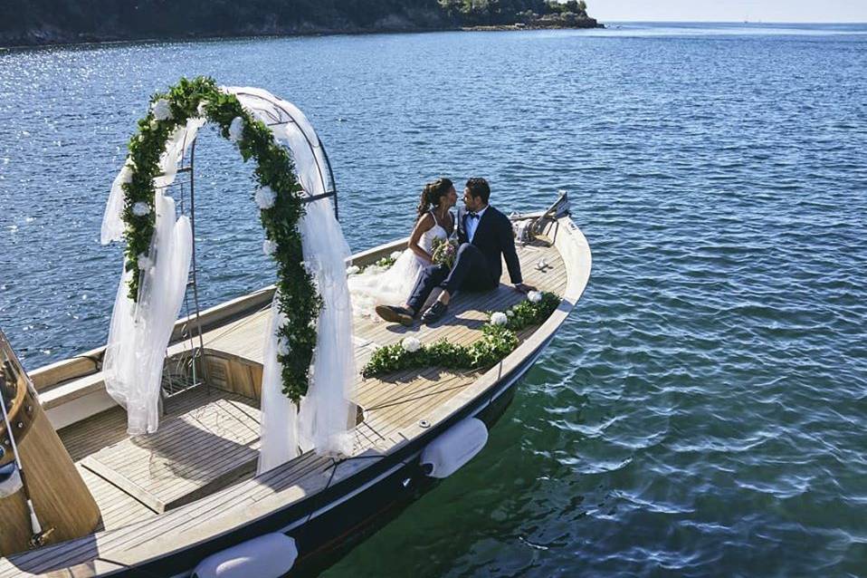 Matrimonio in mezzo al mare