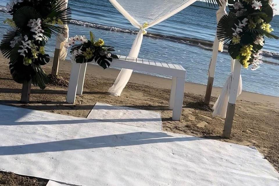 Matrimonio in spiaggia